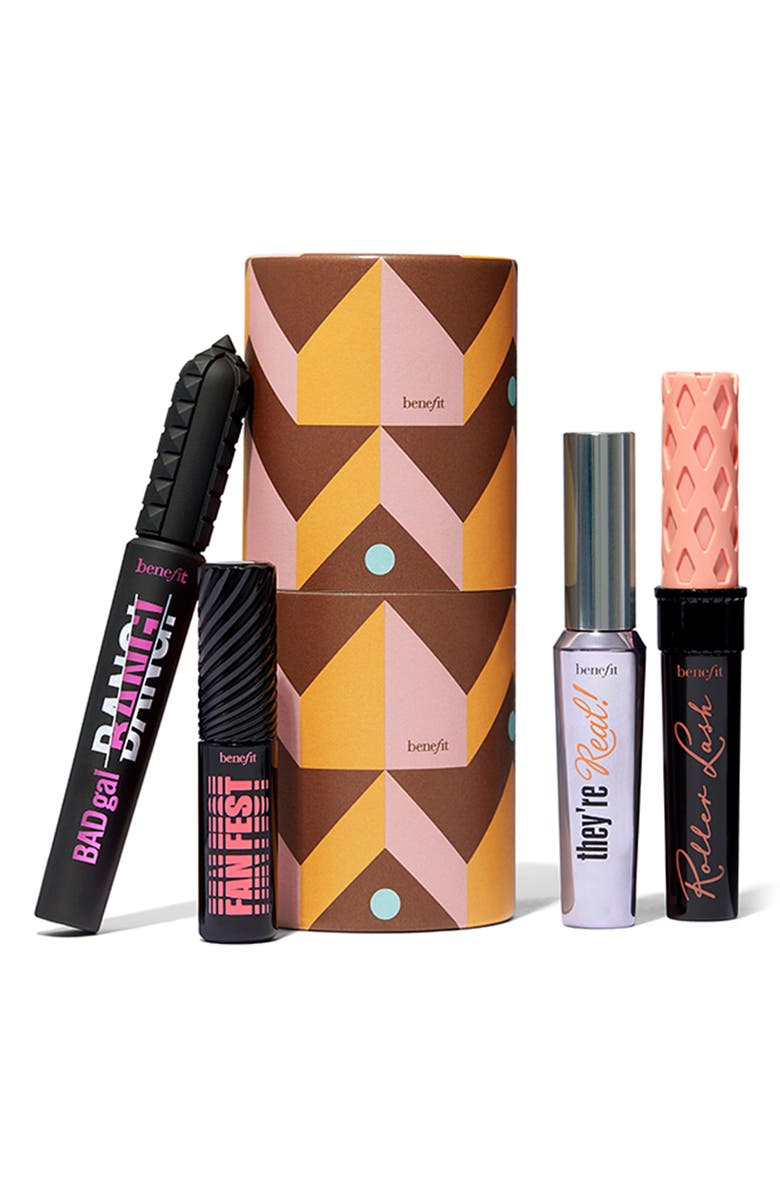 Benefit Cosmetics Nice List Lashes Mascara Set (Limited Edition) $99 Value, Main, color, 