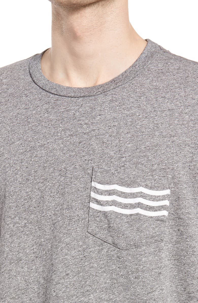 Sol Angeles Waves Pocket T-Shirt, Alternate, color, 