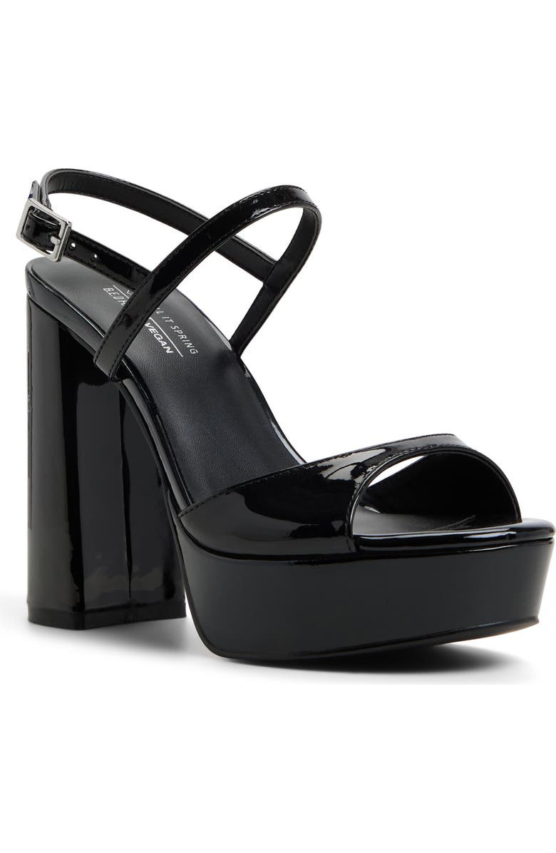 Call It Spring By Aldo Fiercee Slingback Platform Sandal, Main, color, Black