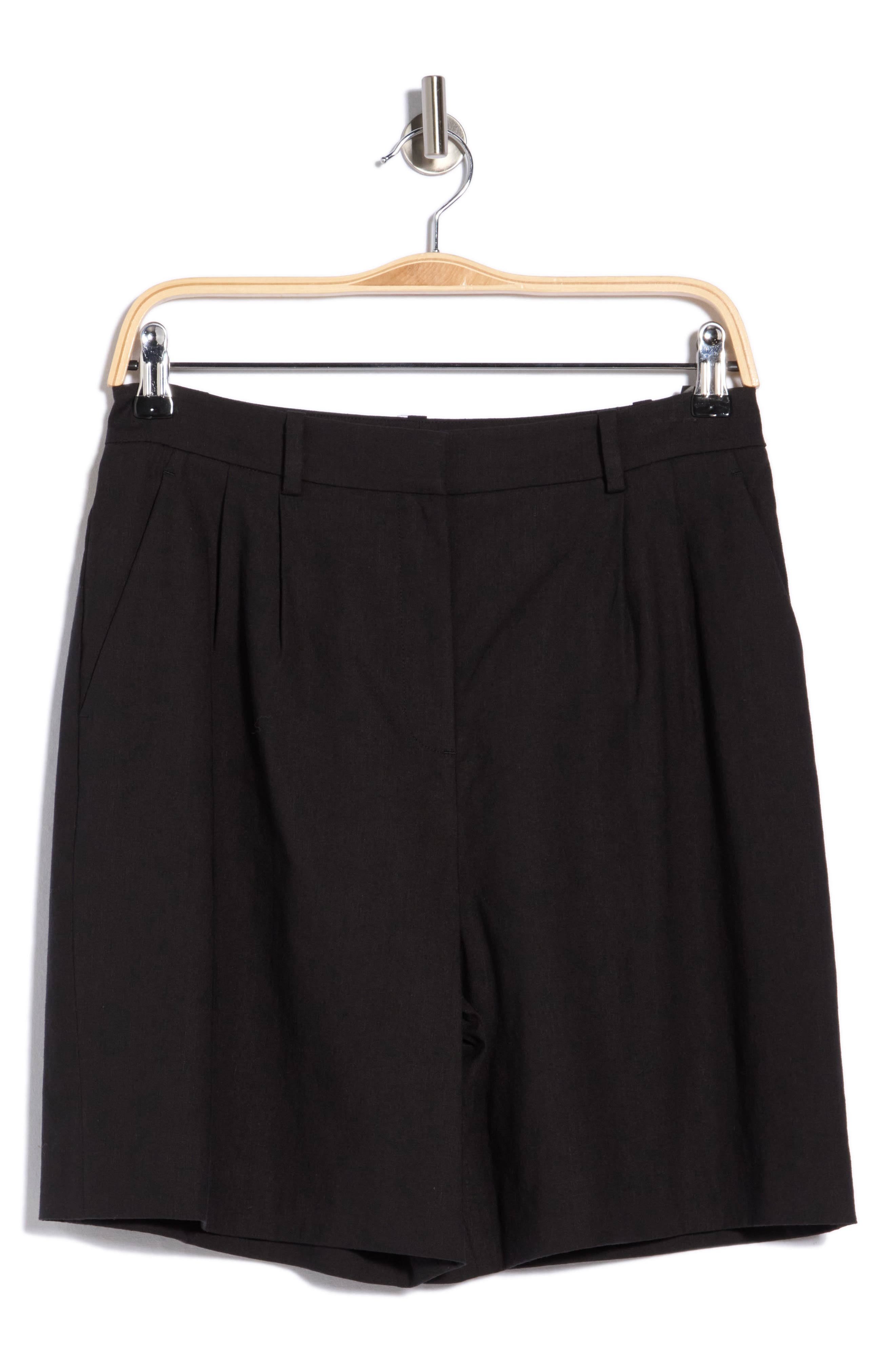 Lynie High Waist Pleated Shorts