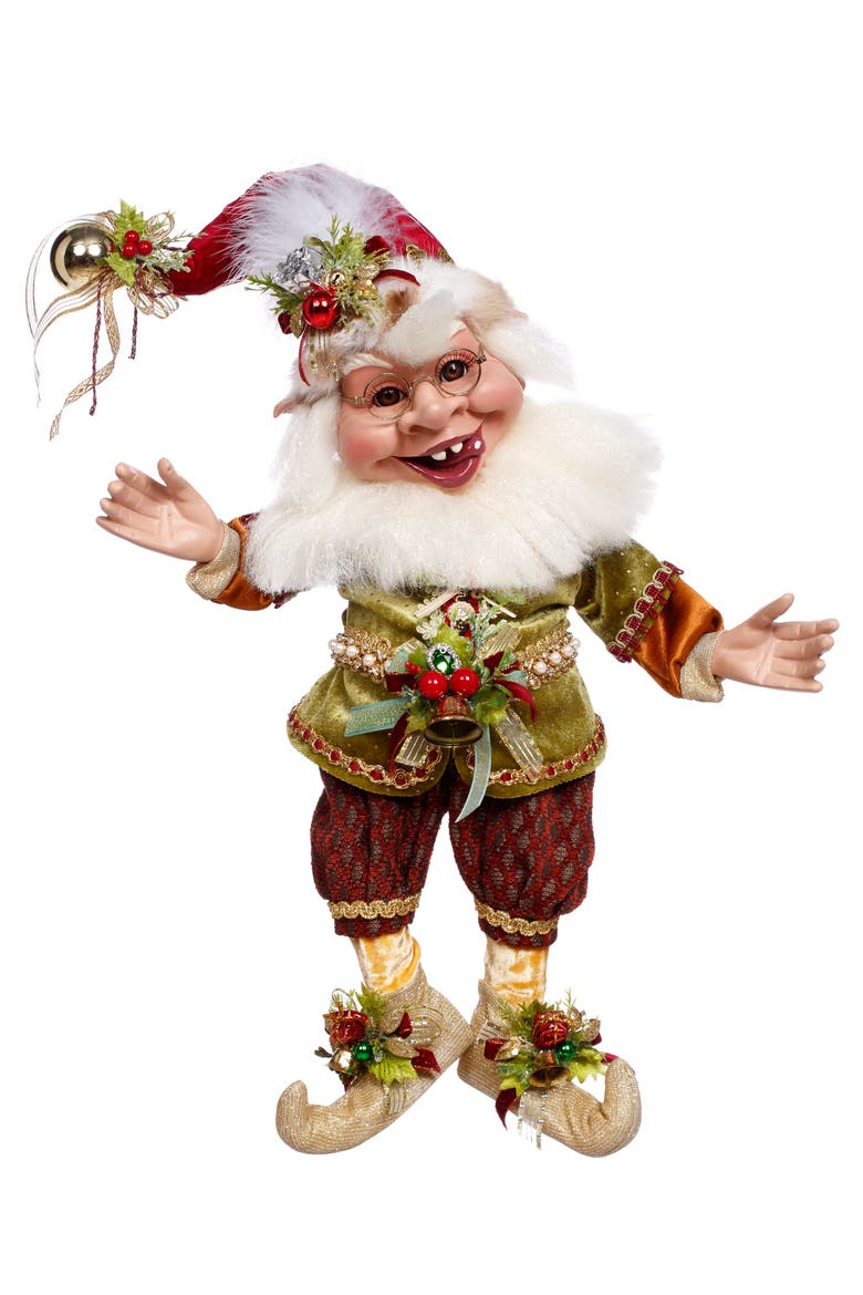 Santa's Helper Elf, Medium, Main, color, Olive Green