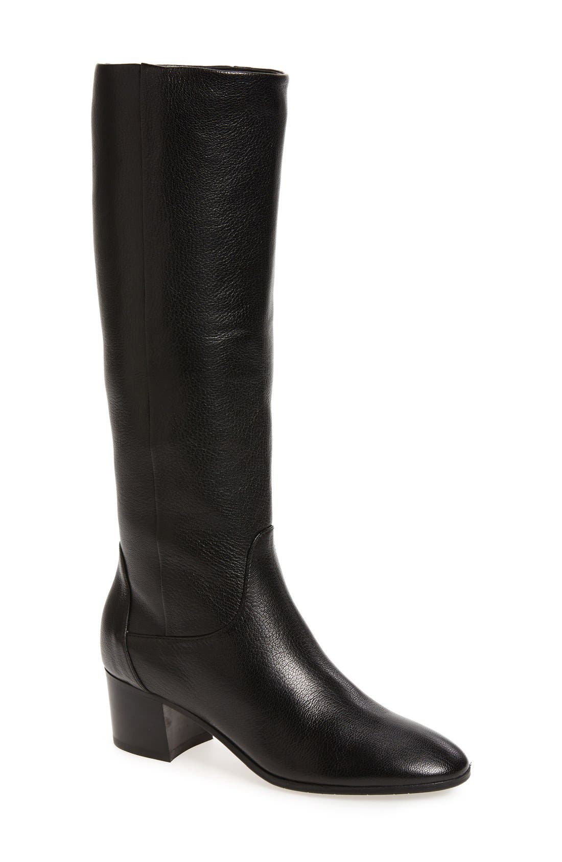 Aquatalia Deanna Weatherproof Knee High Boot, Main, color, 