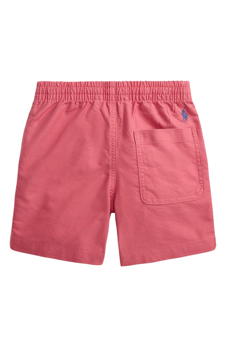 Polo Ralph Lauren Kids' Classic Polo Bear Cotton Oxford Shorts, Alternate, color, Adirondack Berry