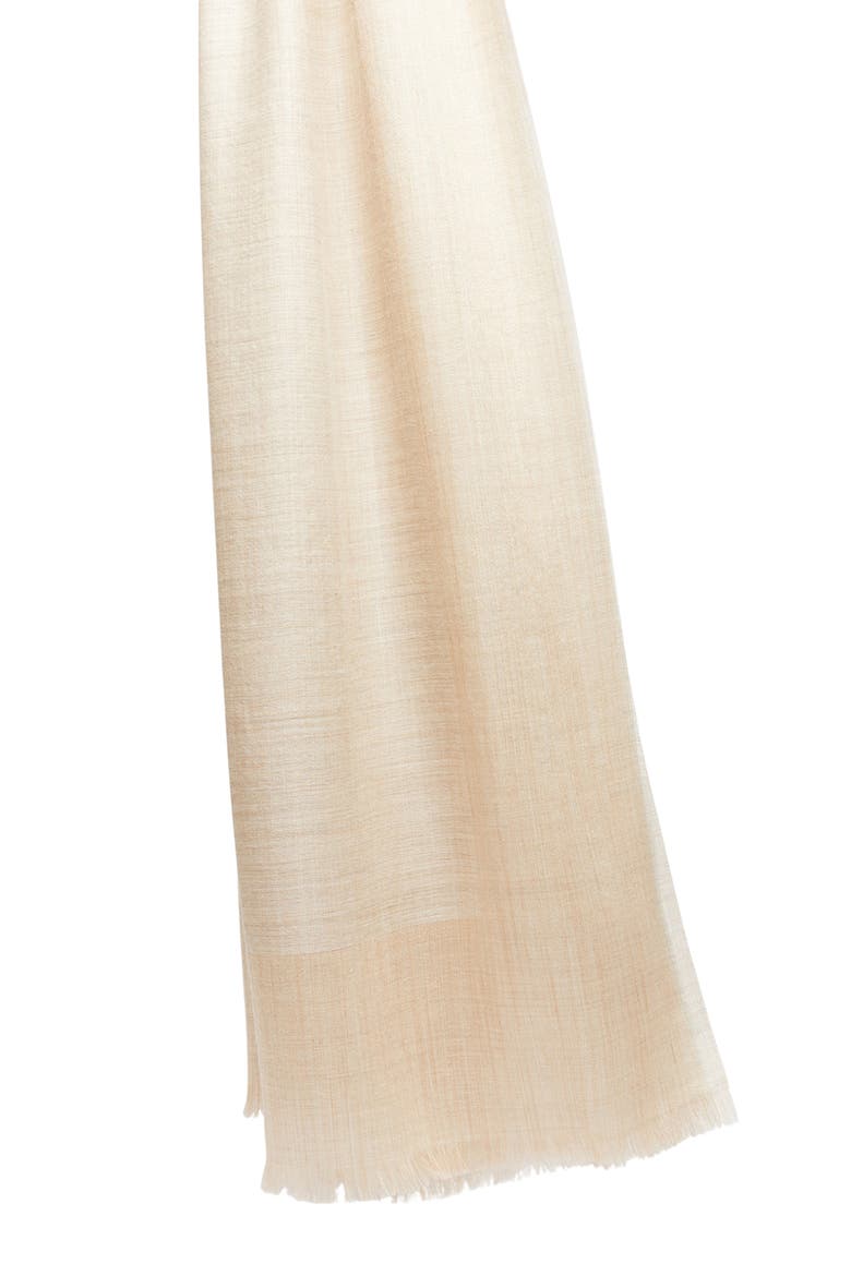Gavino Alpaca & Silk Scarf, Main, color, ALBINO