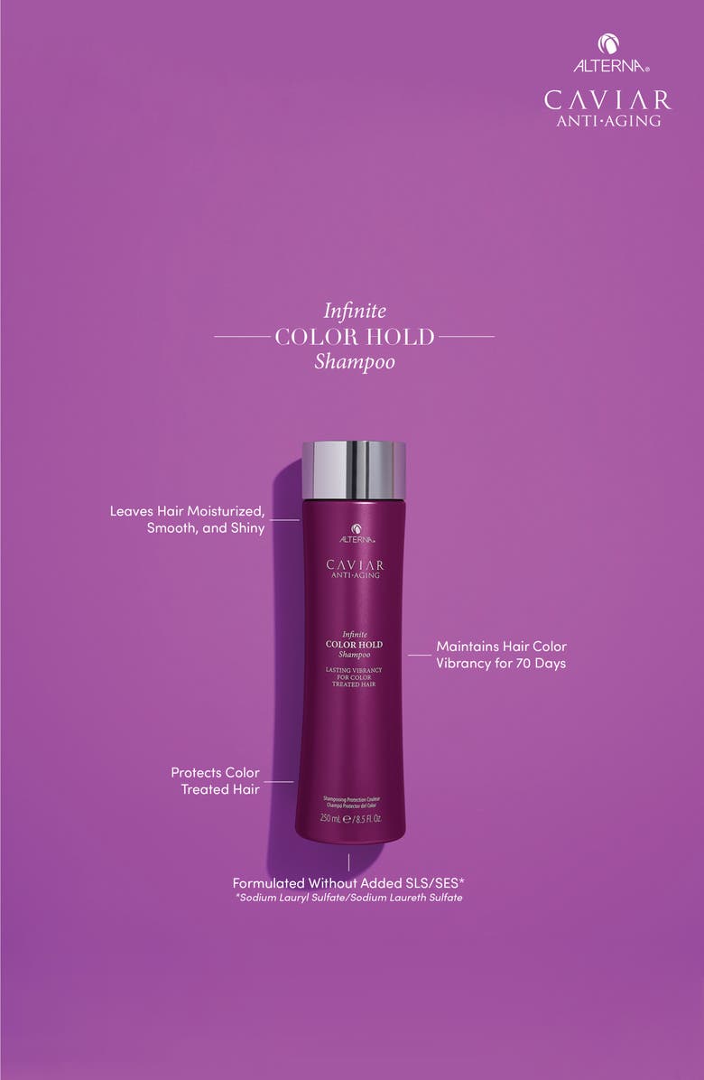 ALTERNA<sup>®</sup> Caviar Anti-Aging Infinite Color Hold Shampoo, Alternate, color, 