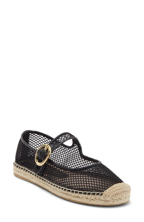 Benni Espadrille Mary Jane Flat (Women)