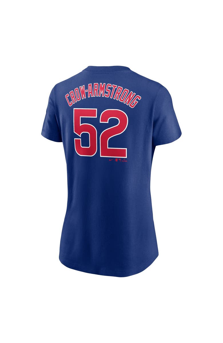FANATICS Women's Fanatics Branded Pete Crow-Armstrong Royal Chicago Cubs Name & Number T-Shirt, Alternate, color, 