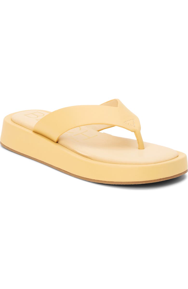 Coconuts by Matisse Mallorca Platform Flip Flop, Main, color, Butter
