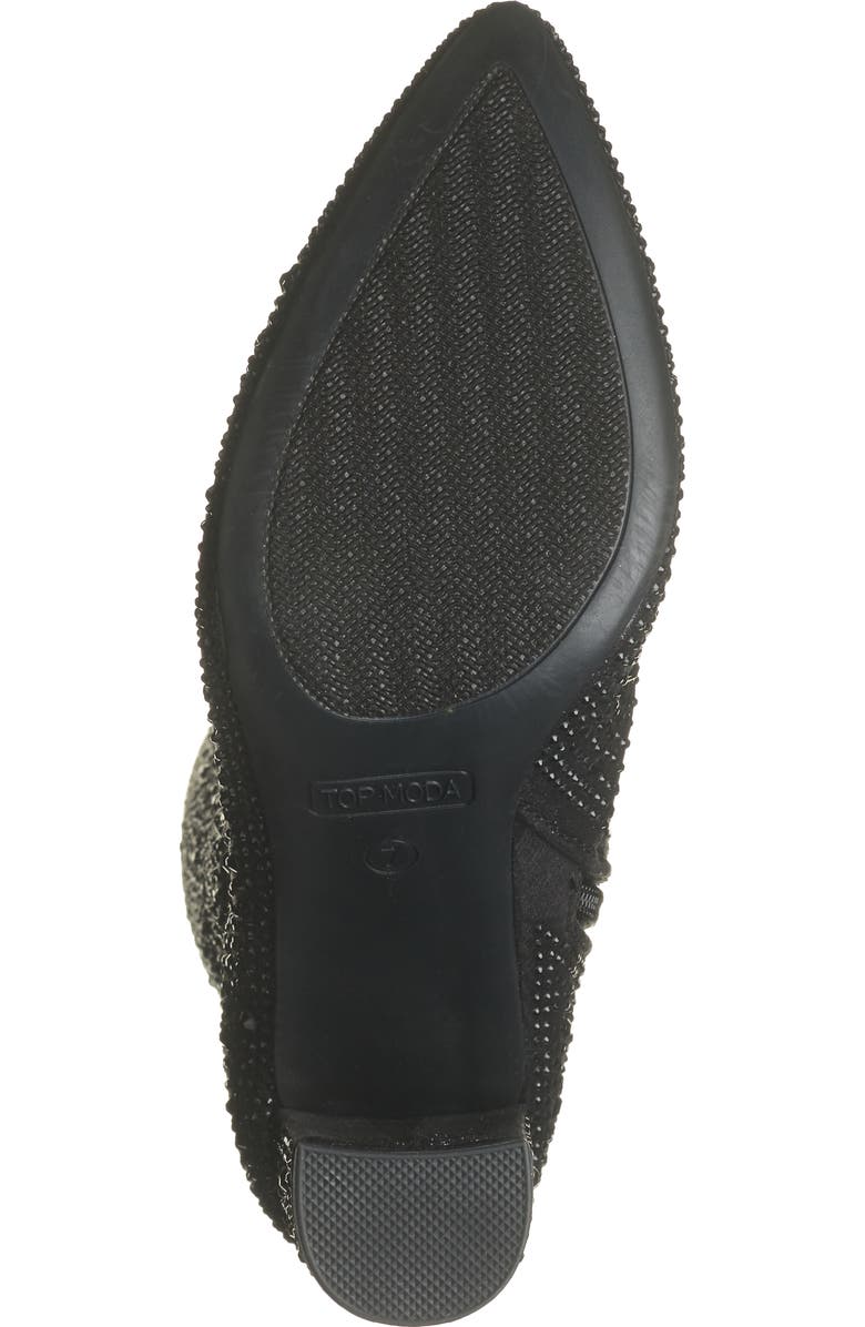 TOP GUY SHOES Martha Rhinestone Boot, Alternate, color,