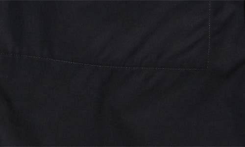 Stone Island Ghost Cotton Canvastrench Coat In V0029 Black
