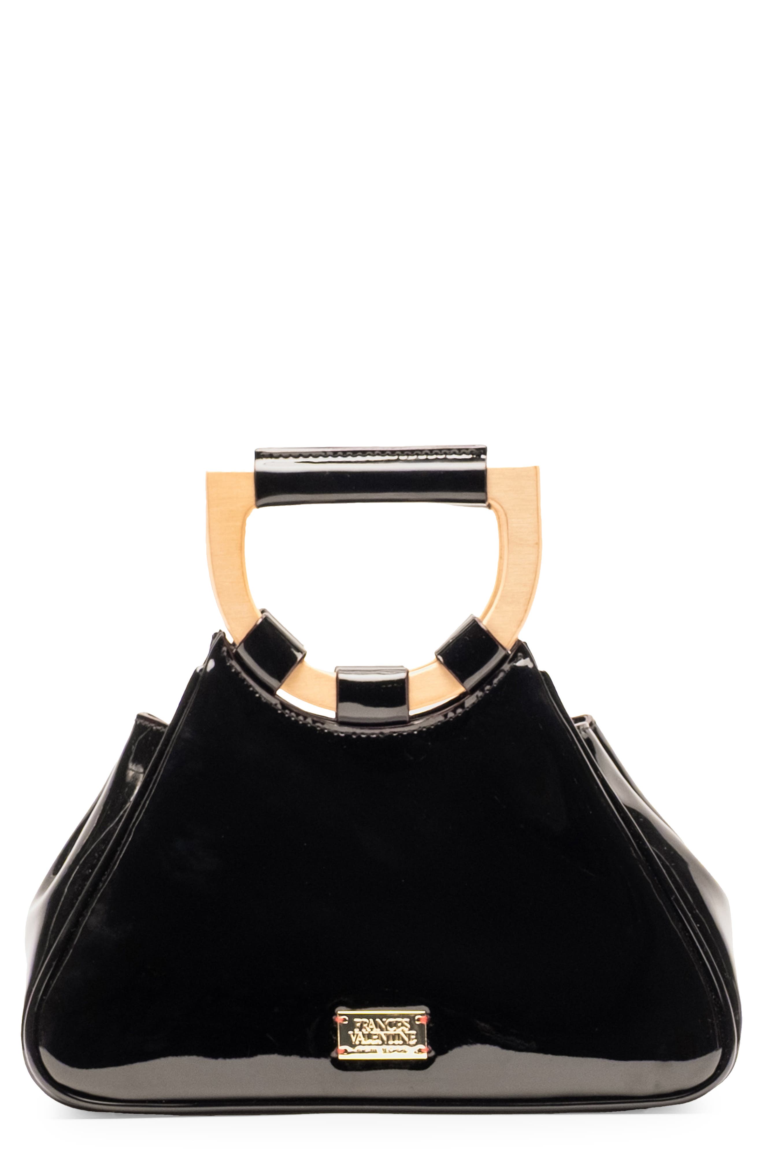 Frances Valentine Raye Leather Top Handle Tote, Main, color, 