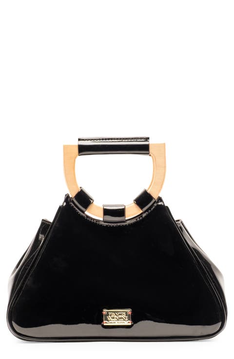 Raye Leather Top Handle Tote