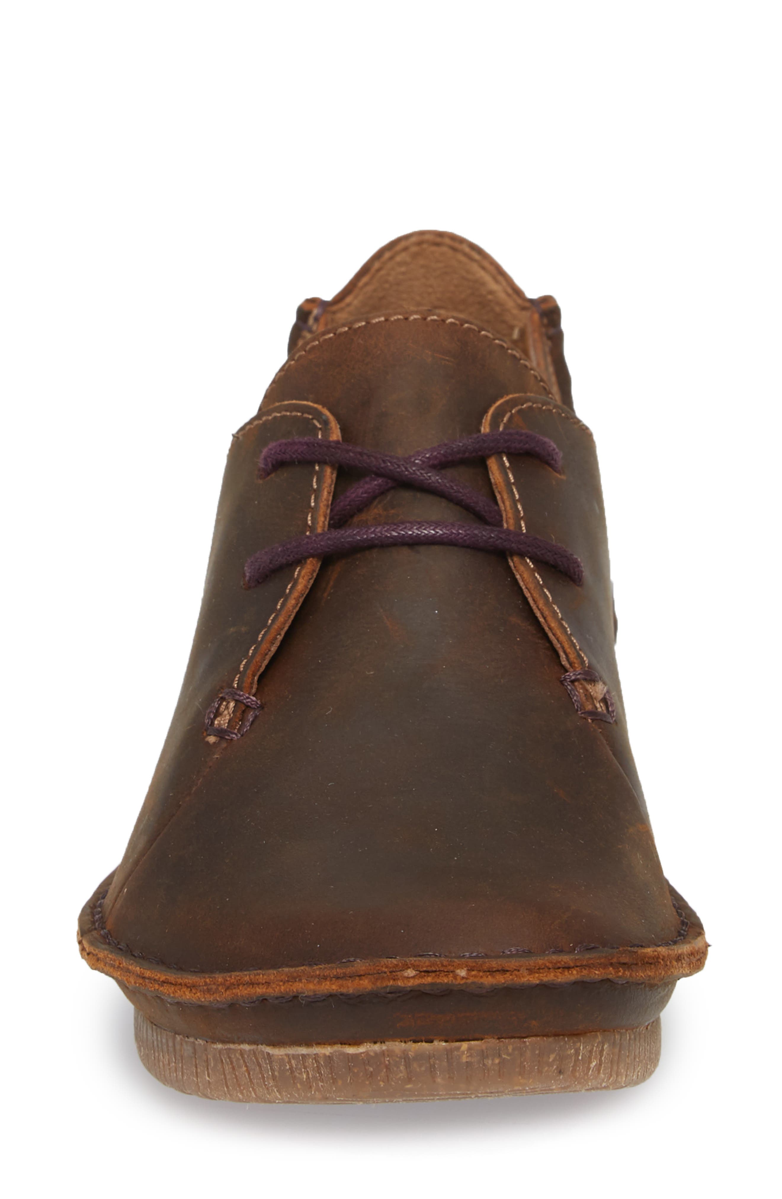Clarks<sup>®</sup> Janey Mae Flat, Alternate, color, Beeswax Leather
