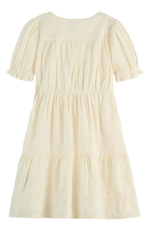 Scotch & Soda Kids' Delicate Ditsy Dress In Calico