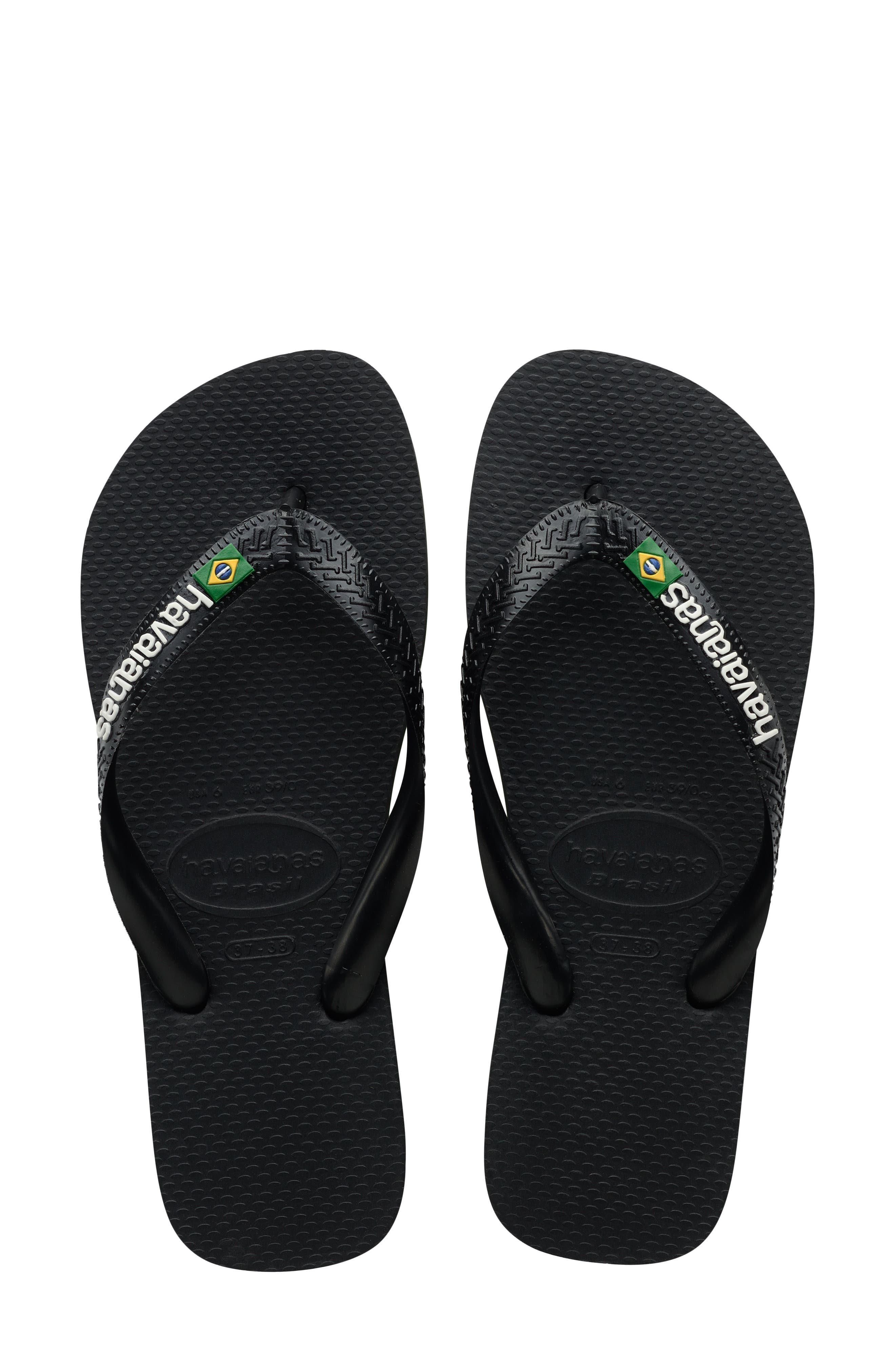 Havaianas Brazil Logo Flip Flop, Main, color, 