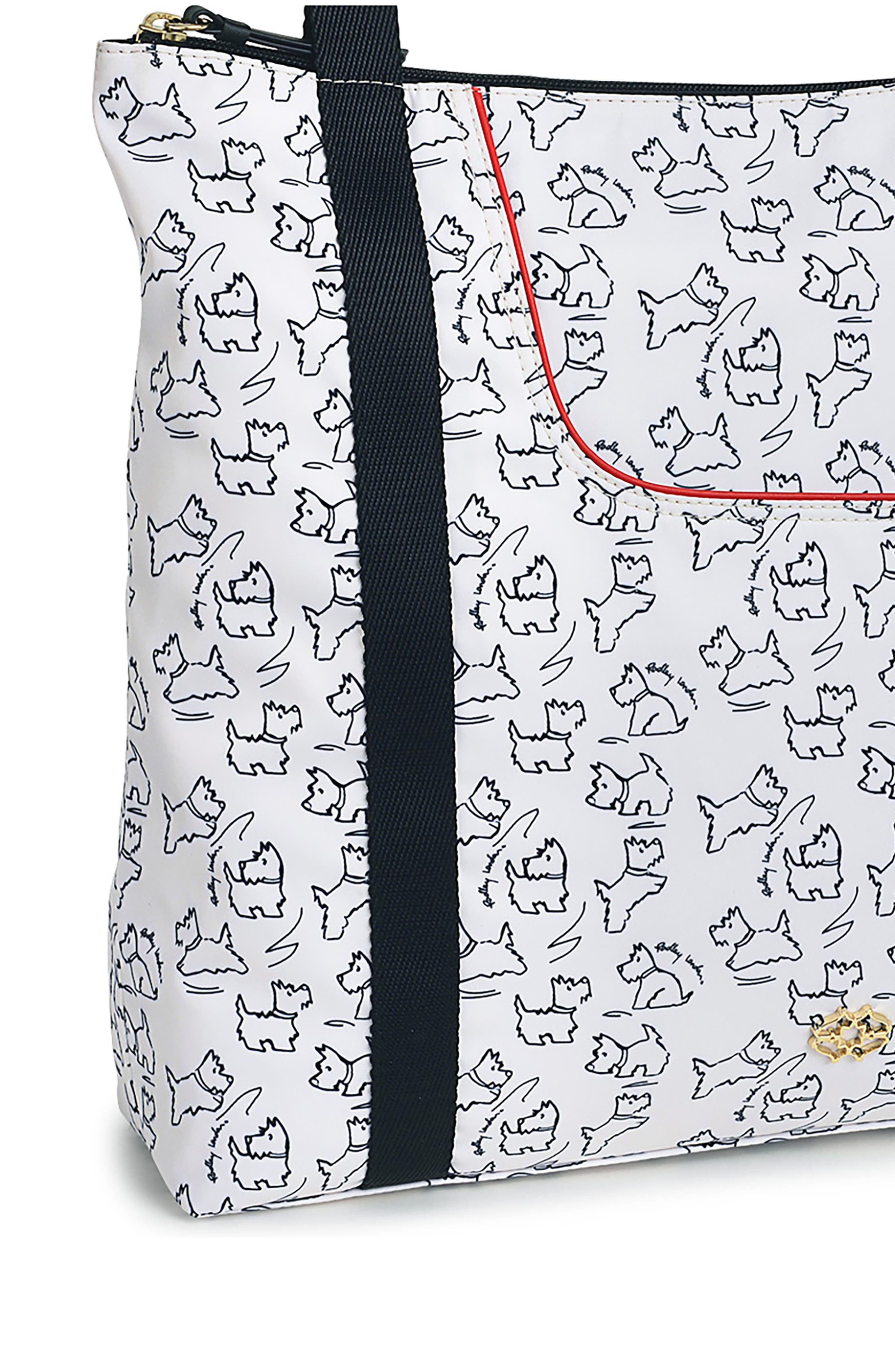 Radley Medium Sketch 24/7 Zip Shoulder Bag, Alternate, color, Chalk