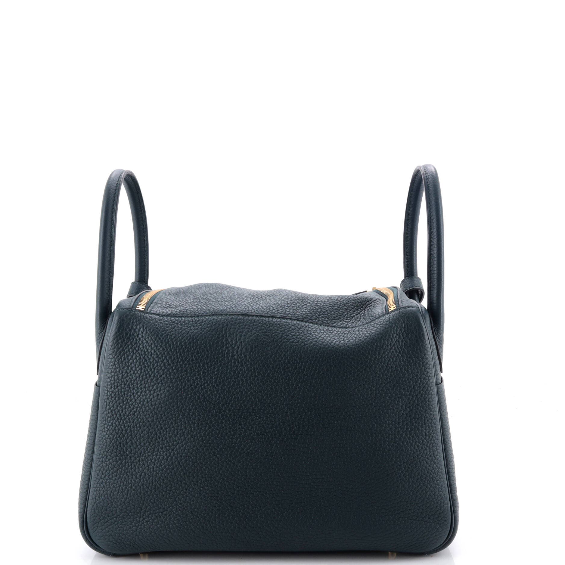 Pre-Owned Hermes Lindy Bag Clemence 30, Alternate, color, Vert Cypress