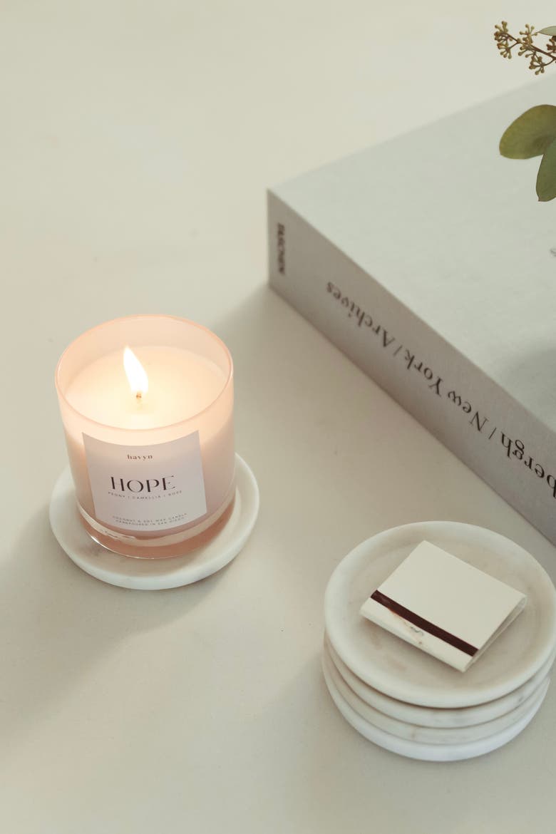 Hope (Peony, Rose, Pomelo) EU Allergen-Free Candle, Alternate, color, 8 oz