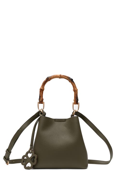 Grace Faux Leather Crossbody Bag