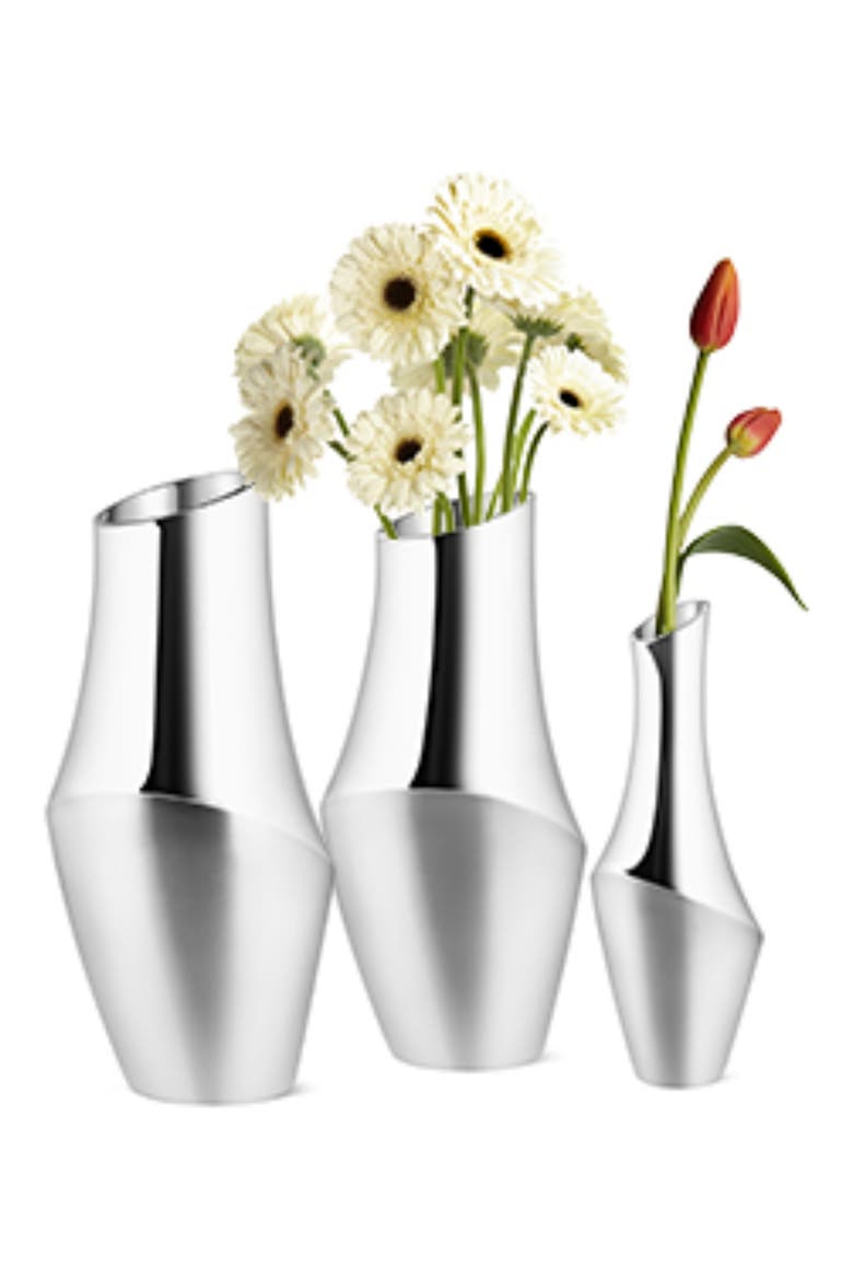 Symphony Bud Vase, Alternate, color, SILVER