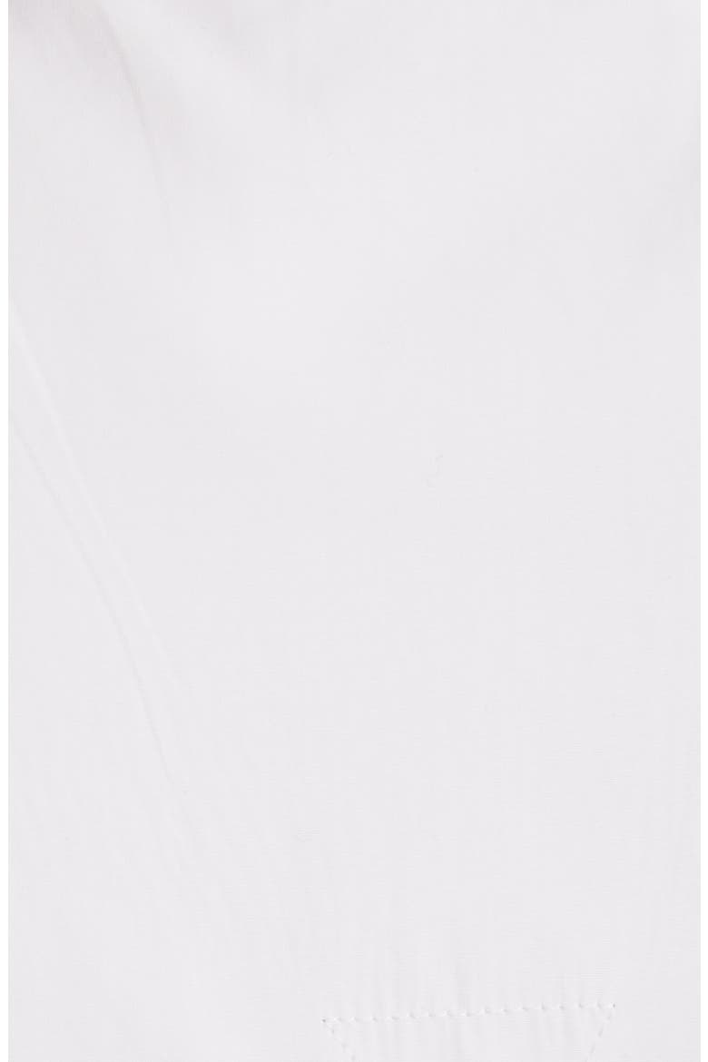Cotton Poplin Button-Up Blouse, Alternate, color, BLANC