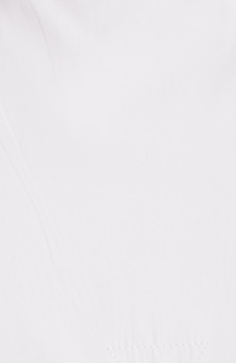 Alaïa Cotton Poplin Button-Up Blouse, Alternate, color,