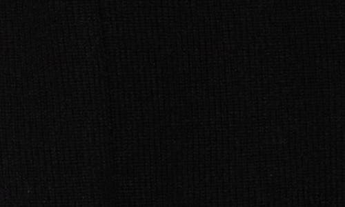 Rag & Bone Michal Short Sleeve Crop Cardigan In Black