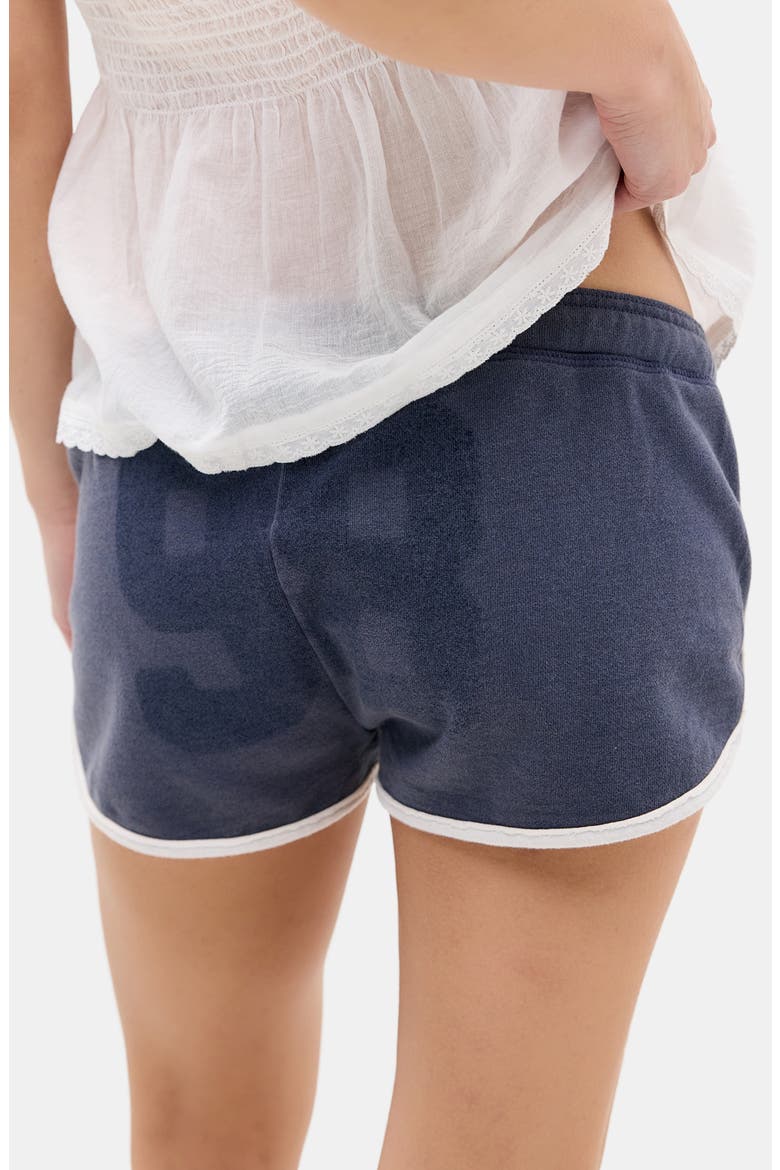 Retro Microshorts, Alternate, color, BLUE