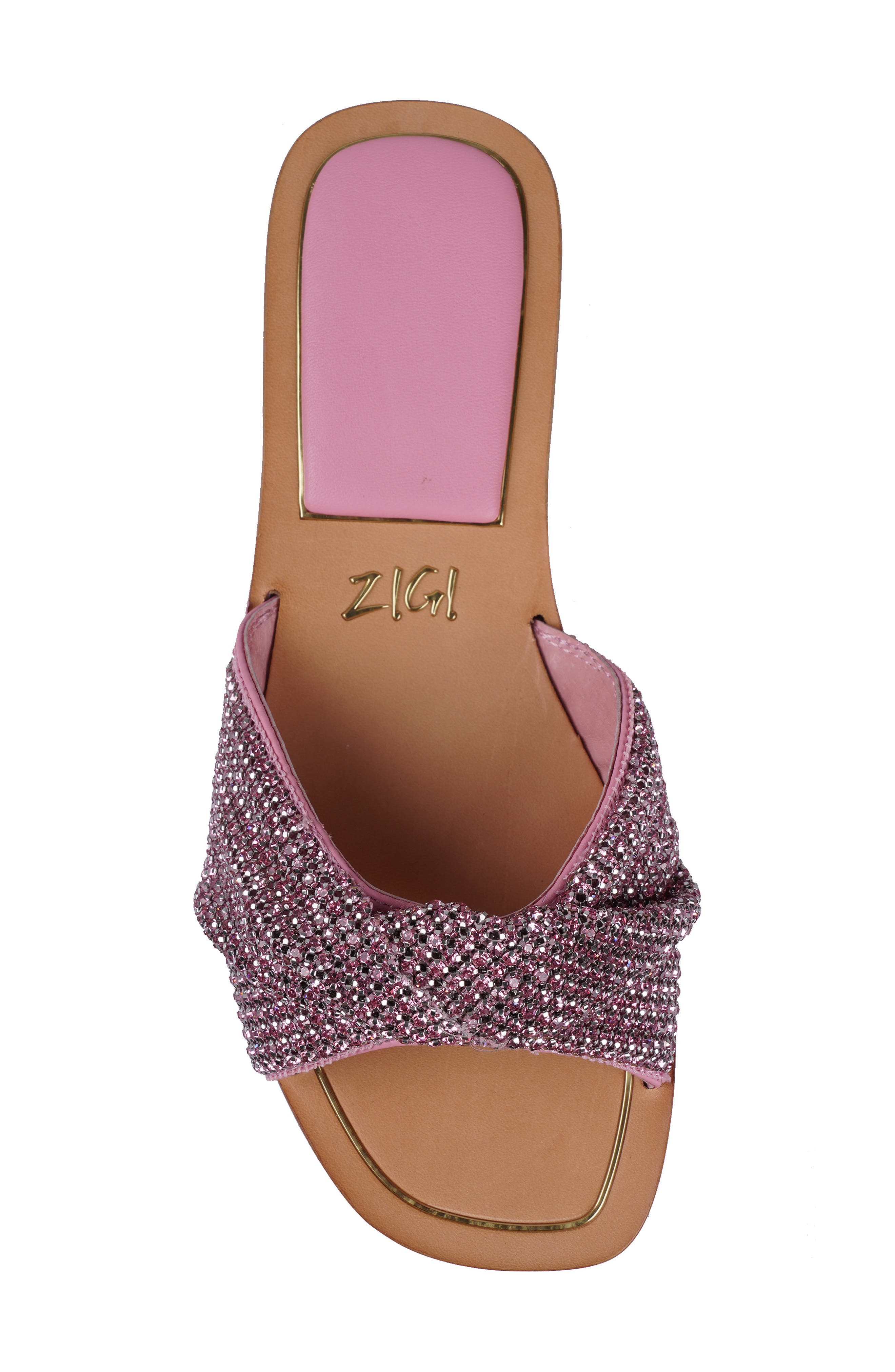 ZIGI Judith Slide Sandal, Alternate, color, Pink Lthr