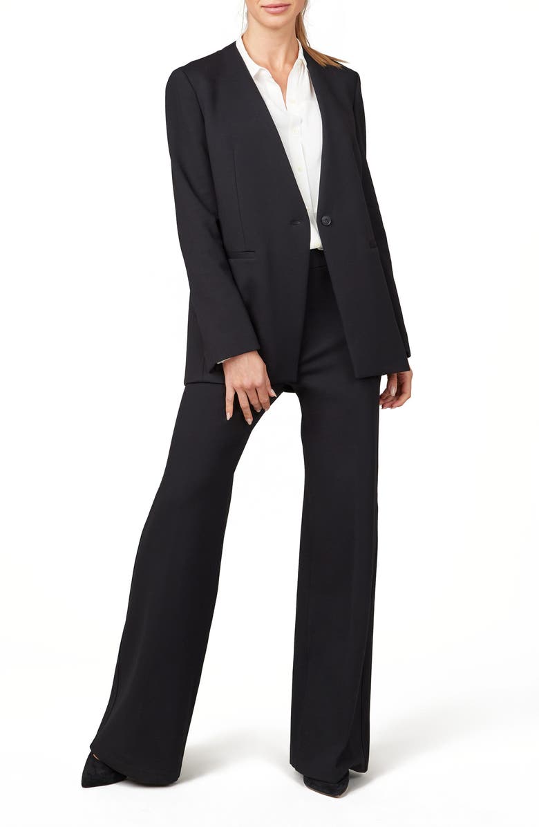 SPANX<sup>®</sup> Collarless Oversize Ponte Knit Blazer, Alternate, color,