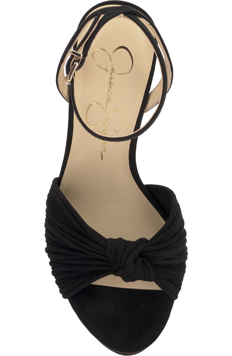 Jessica Simpson Immie Platform Sandal, Alternate, color, Black Supmcs