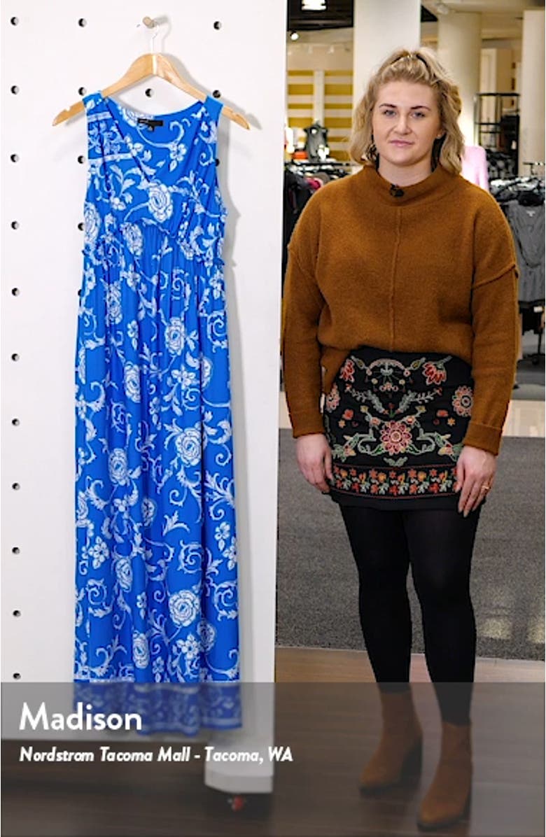 x Hi Sugarplum! Amalfi Border Maxi Dress, sales video thumbnail