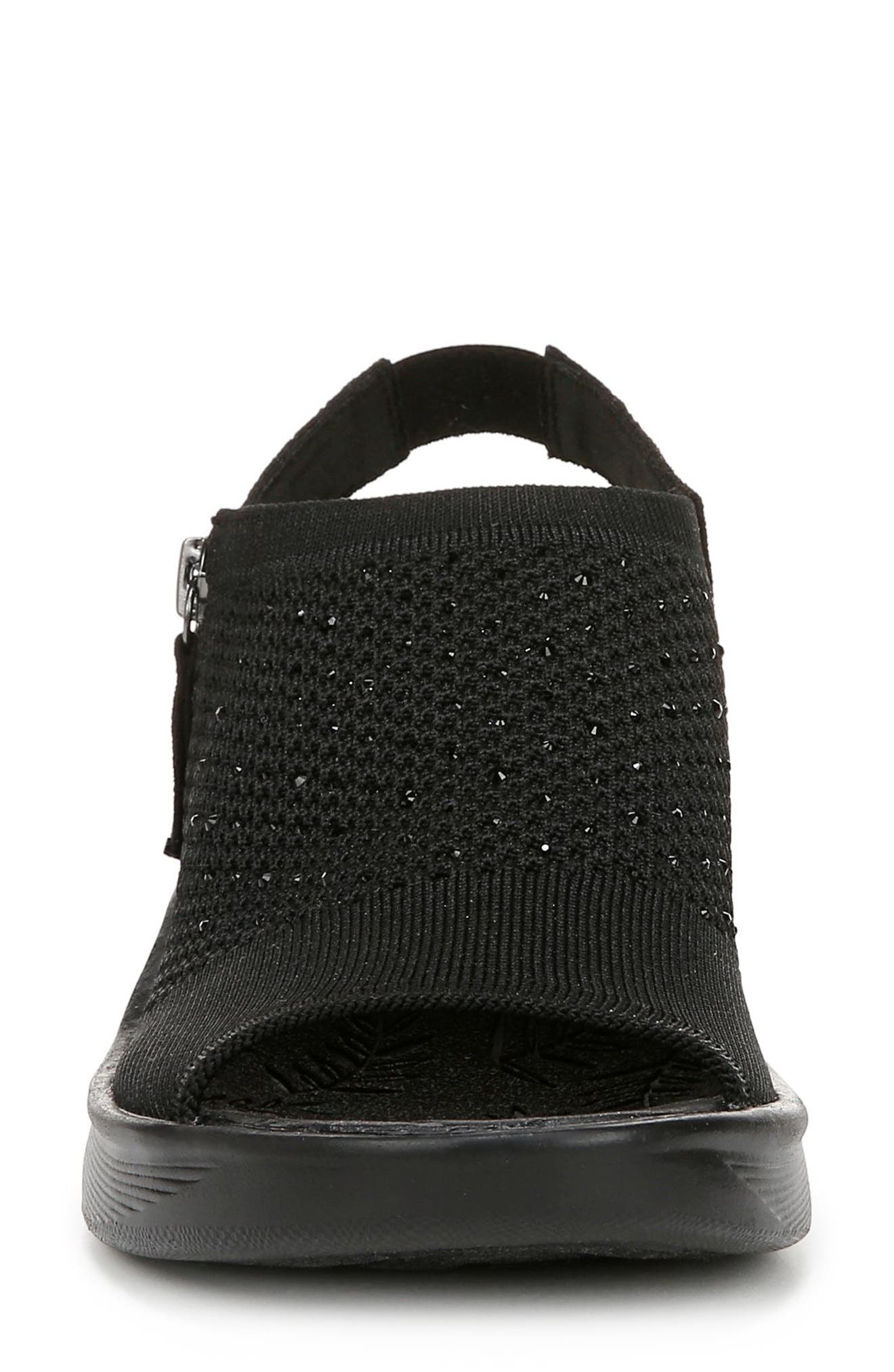 LifeStride Starlet Embellished Slingback Sandal, Alternate, color, Black