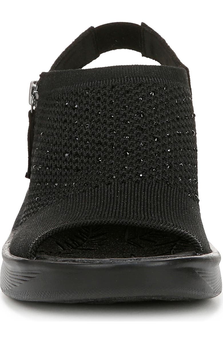 LifeStride Starlet Embellished Slingback Sandal, Alternate, color, Black