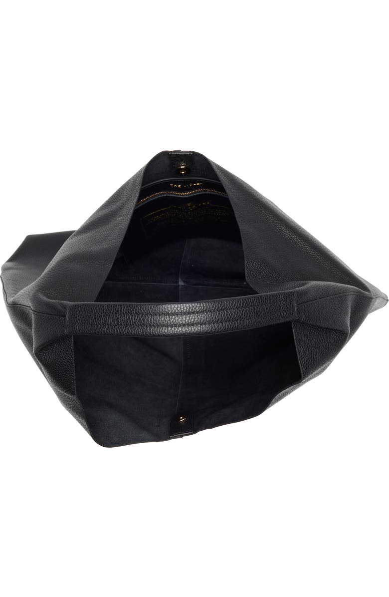 Kurt Geiger London Violet Leather Hobo Bag, Alternate, color, Black