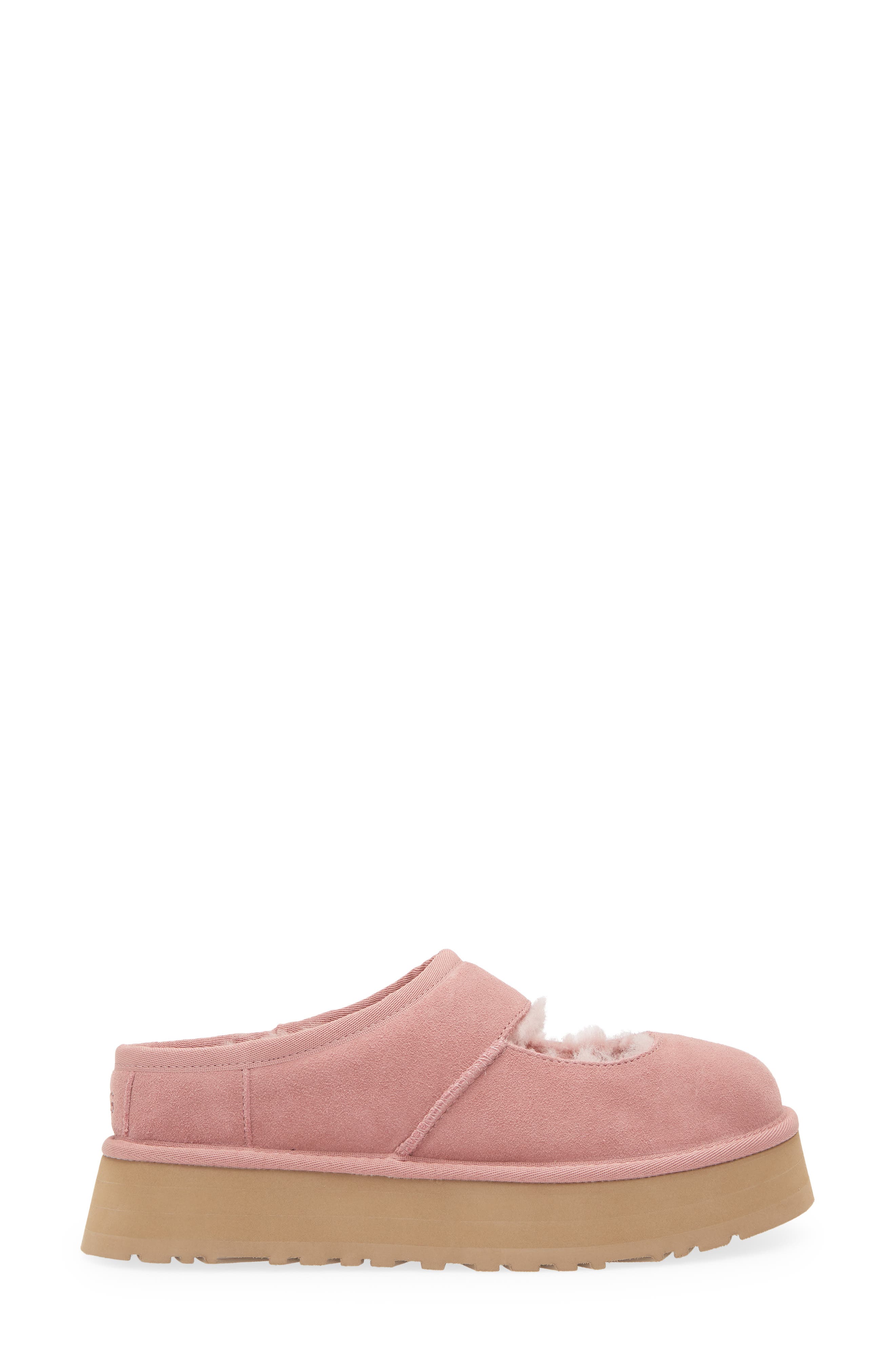 UGG<sup>®</sup> Bea Genuine Shearling Lined Platform Mary Jane, Alternate, color, Pink Dawn
