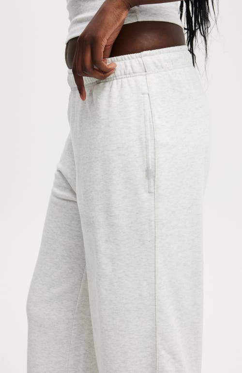 COTTON ON BODY ACTIVE LIGHTWEIGHT FLEECE STRAIGHT LEG SWEATPANT