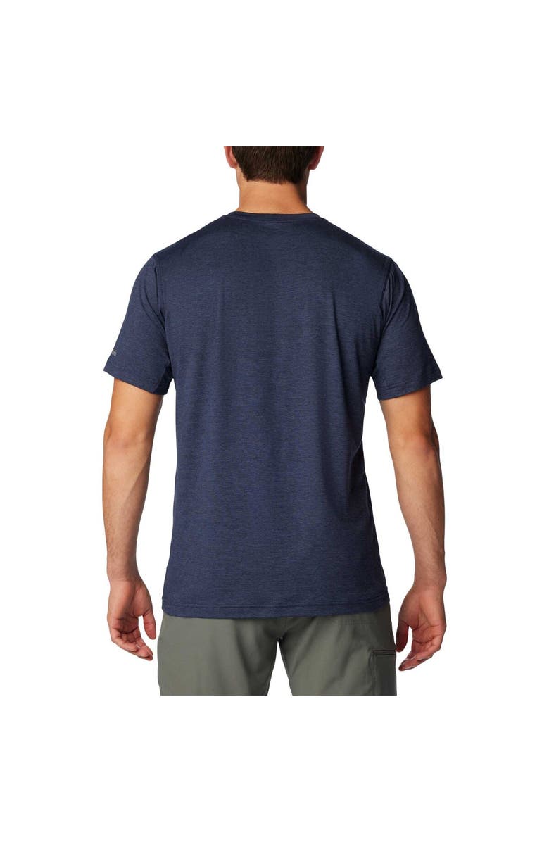 Columbia Men's Columbia Navy Michigan Wolverines Tech Trail Omni-Wick T-Shirt, Alternate, color, Navy