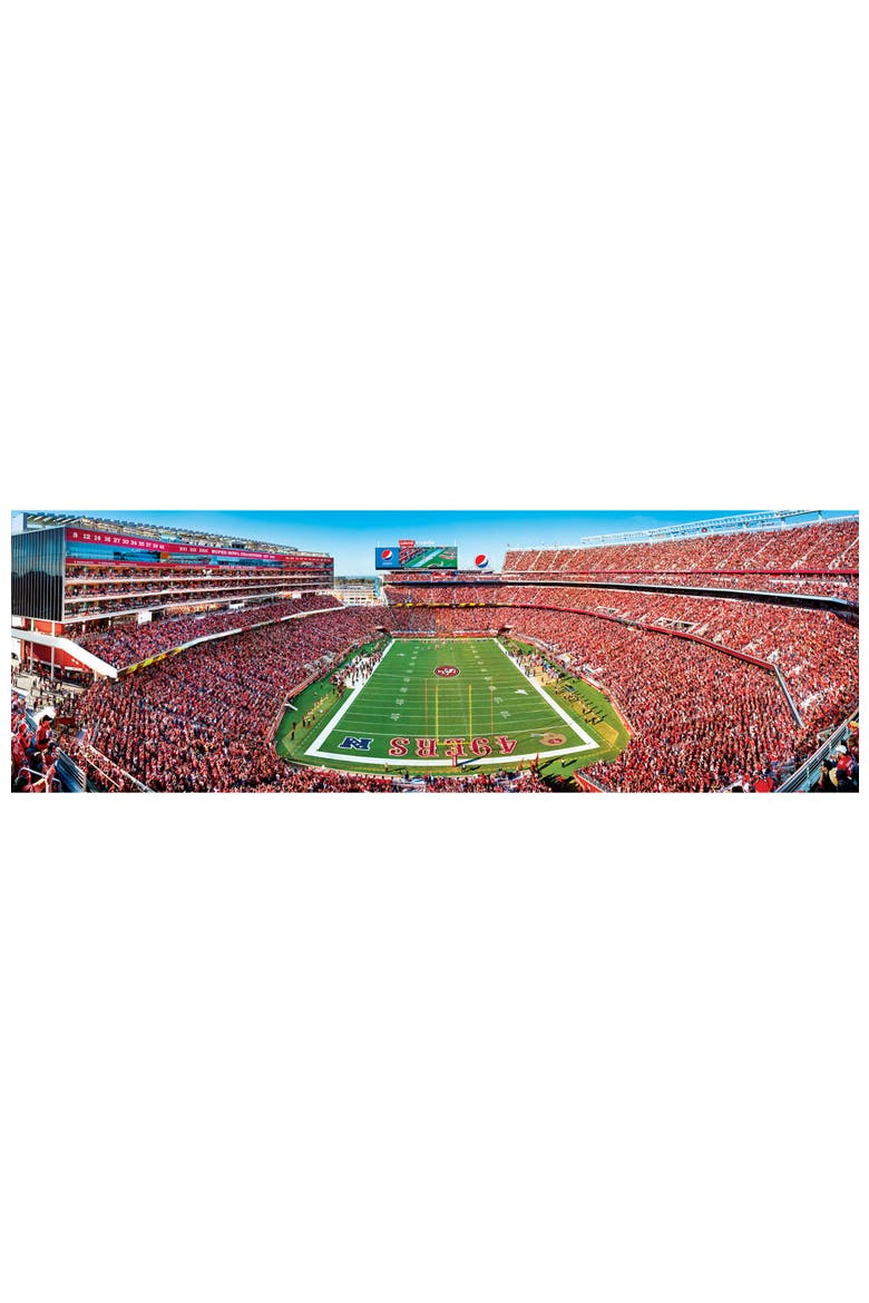 San Francisco 49ers 1000pc Pano Puzzle, Alternate, color, Multicolor