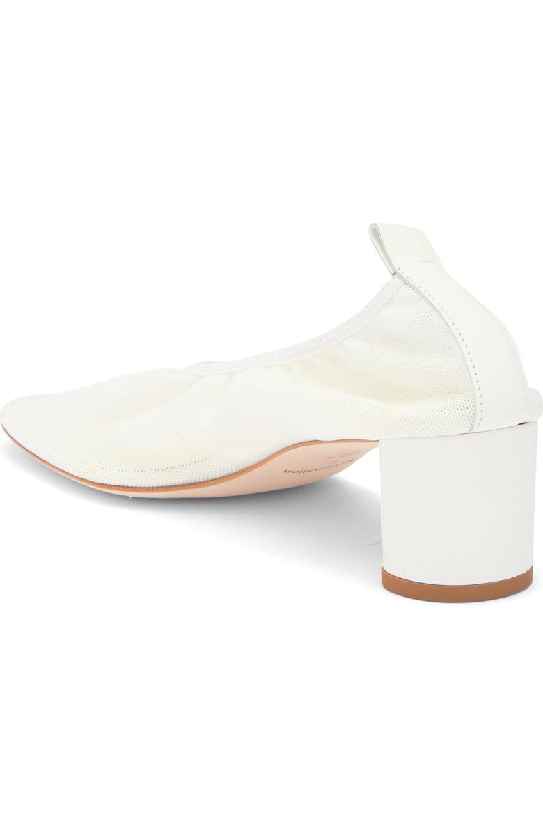 Reformation Betsy Illusion Mesh Pump, Alternate, color, White Mesh