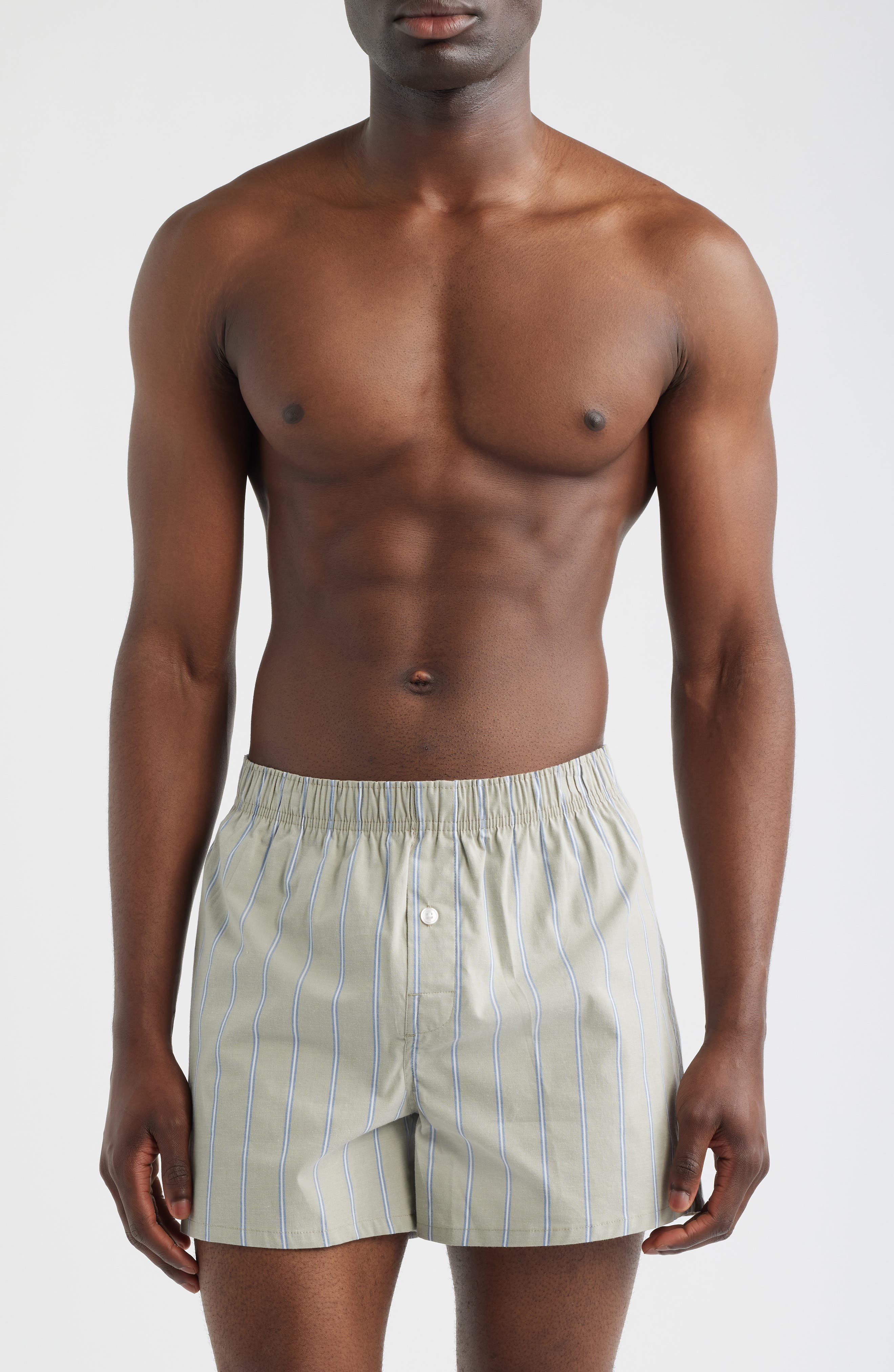 selected GREEN SEAGRASS HIP STRIPE