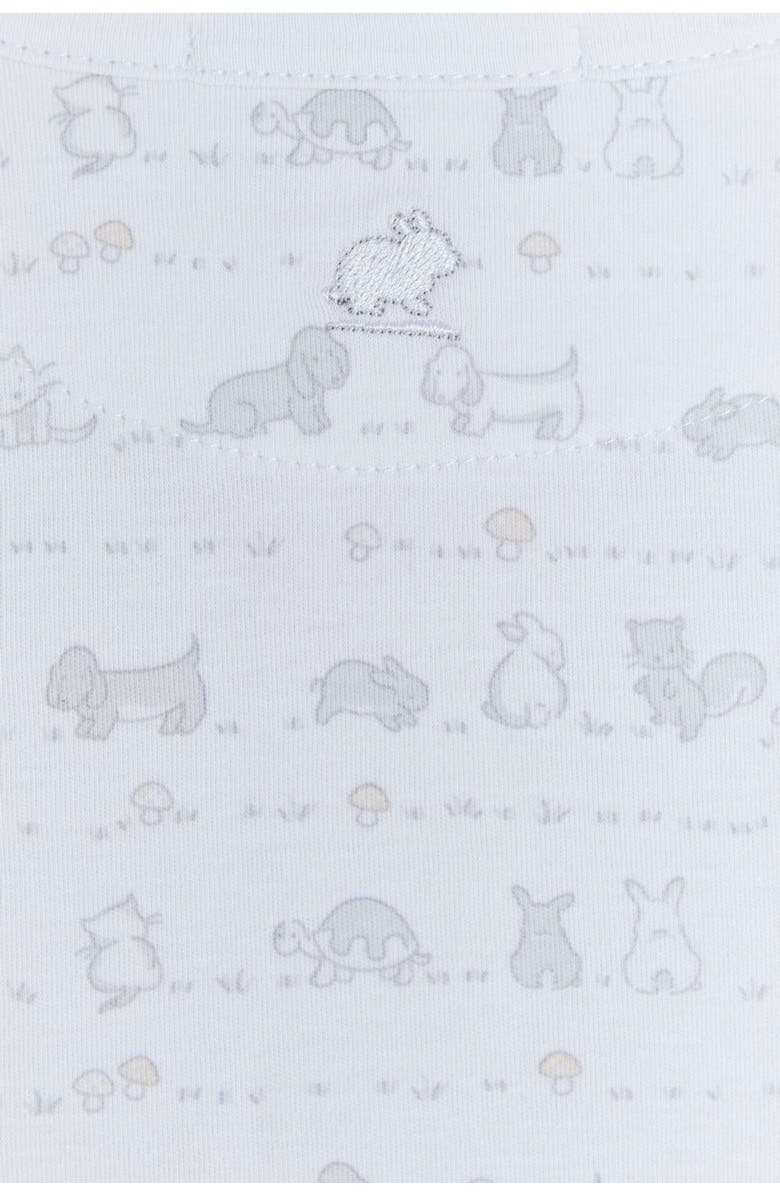 Babycottons Premium Peruvian Pima Cotton In The Woods Footie for Infant, Alternate, color, Grey