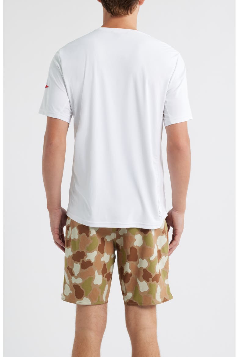 Sun Pro UPF Performance T-Shirt, Alternate, color, WHITE