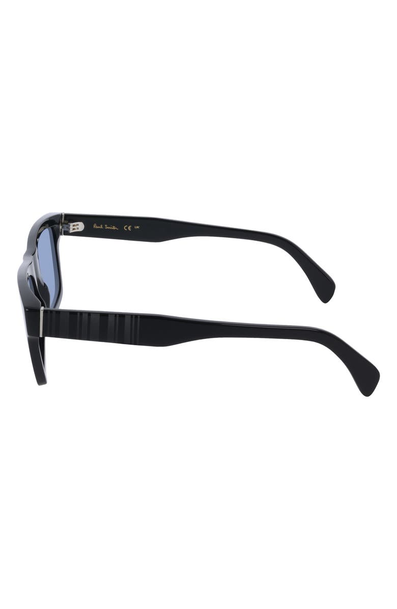 Paul Smith Morrel 54mm Gradient Rectangular Sunglasses, Alternate, color, Black