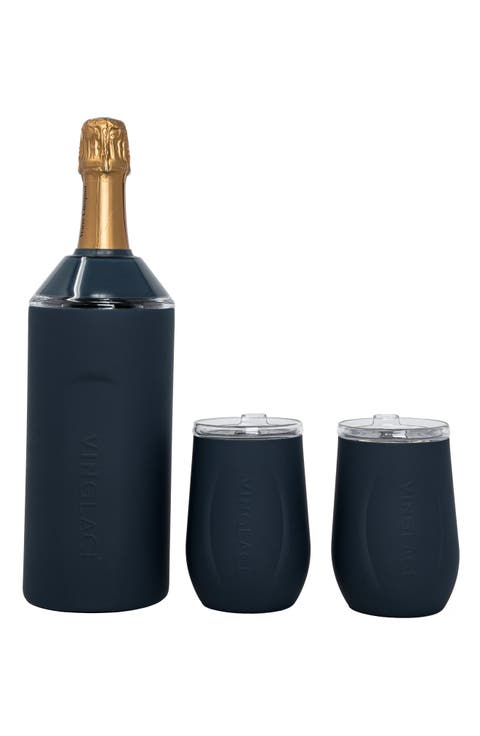 Wine Bottle Chiller & Tumbler Gift Set