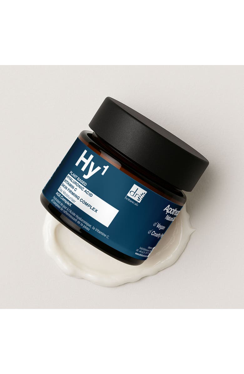 DR BOTANICALS Hyaluronic Acid 1% 
Vitamin C 1% 
Skin Firming Complex 1% Day Moisturiser 60ml, Alternate, color, White