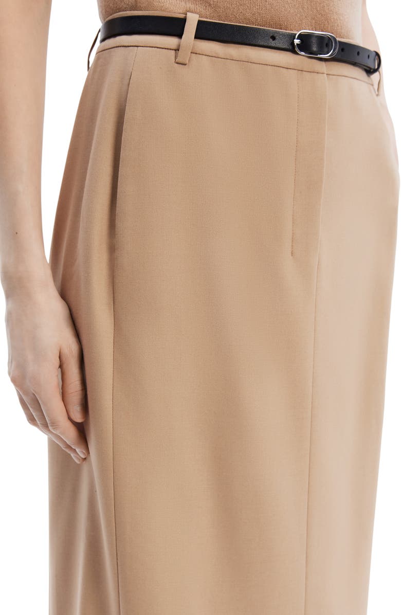 Theory High Waist Midi Skirt, Alternate, color,