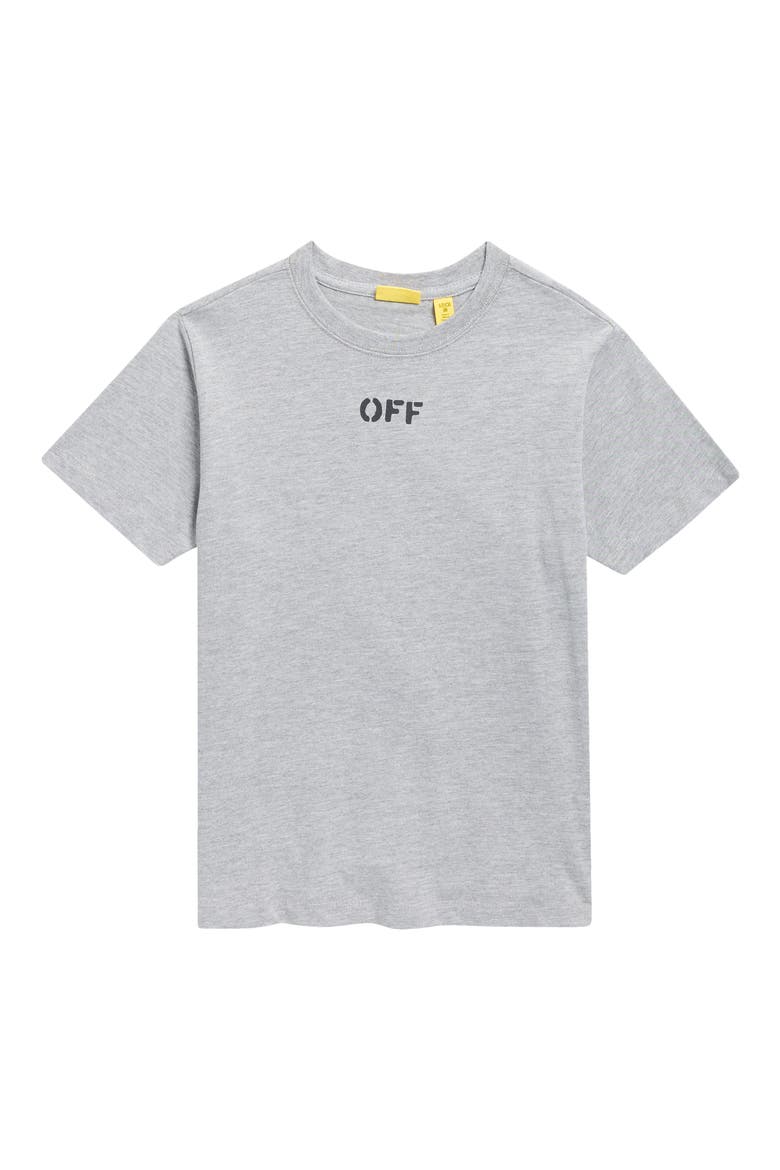 Kids' Scribble Graphic T-Shirt, Main, color, LIGHT HEATHER GREY
