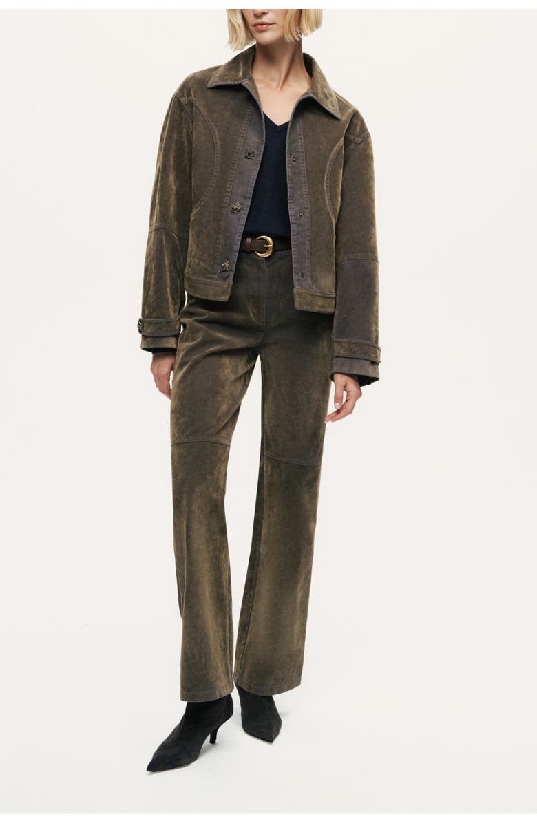 Nocturne Vintage-Wash Jacket, Alternate, color, Khaki