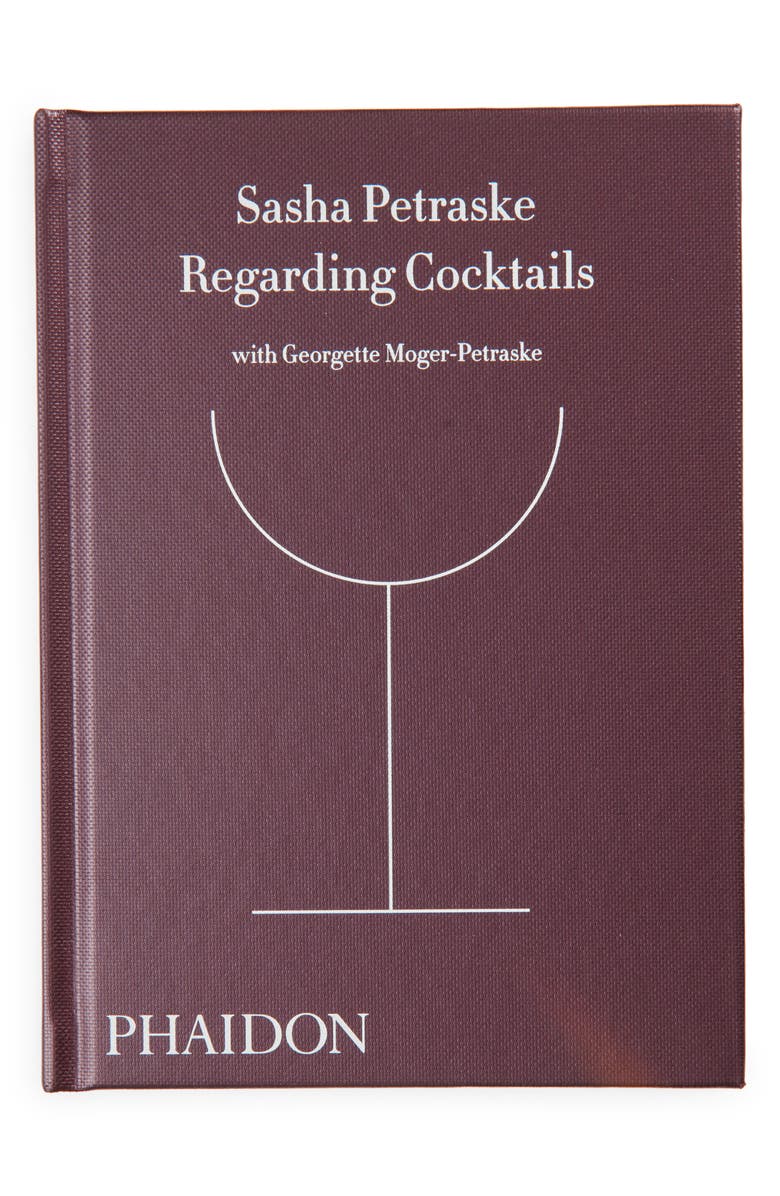 Phaidon Press 'Regarding Cocktails' Recipe Book, Main, color, Wine